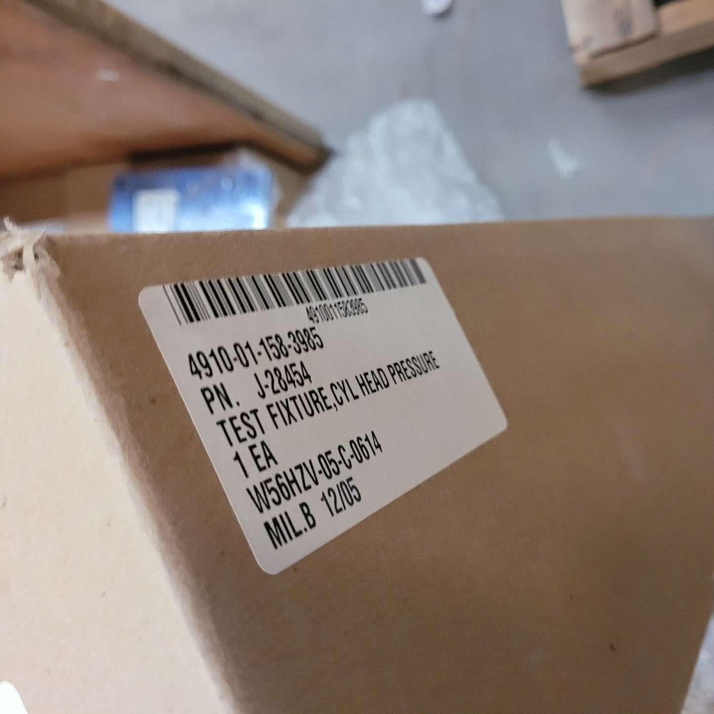 NEW HEMTT PLS DETROIT DIESEL HEAD TEST FIXTURE J-28454 2AH794 4910-01-158-3985