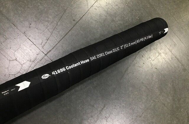 GATES 4169G COOLANT HOSE SAE 20R1 CLASS D1/C 2" 63 PSI 10502973 4720-21-906-4644