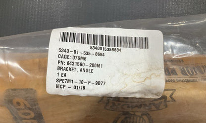 Angle Bracket 6431560-200M1 NSN 5340-01-535-8684 - photo 3