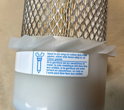 2940-01-306-3163 SKID STEER BACKHOE FORKLIFT AIR INTAKE FILTER 42518 A173290