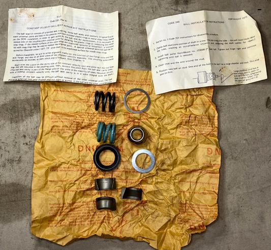 CUCV DANA 211009X UNIVERSAL JOINT REPAIR PARTS KIT CVK2A 2-9302 2520-01-035-6670