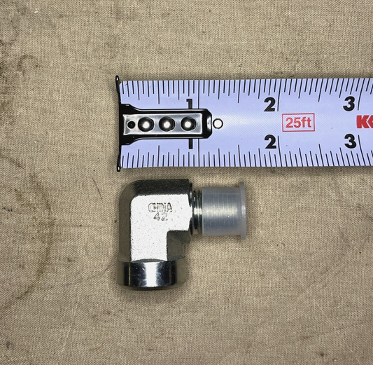 HEMTT AMPV TRUCK EATON 2089-4-4S STEEL PIPE ELBOW 1/4" 8169127 4730-00-035-8036