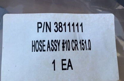 GENUINE MRAP-COUGAR ISS OSHKOSH 3811111 10023138 NONMETALLIC HOSE ASSEMBLY 10 CR