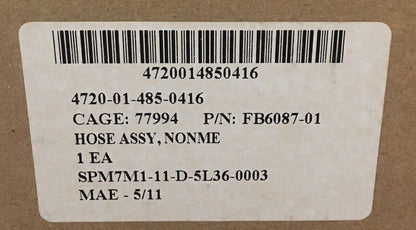 M998 M1114 HMMWV HUMMER REAR WINCH HOSE 12469436 FB6087-01 4720-01-485-0416