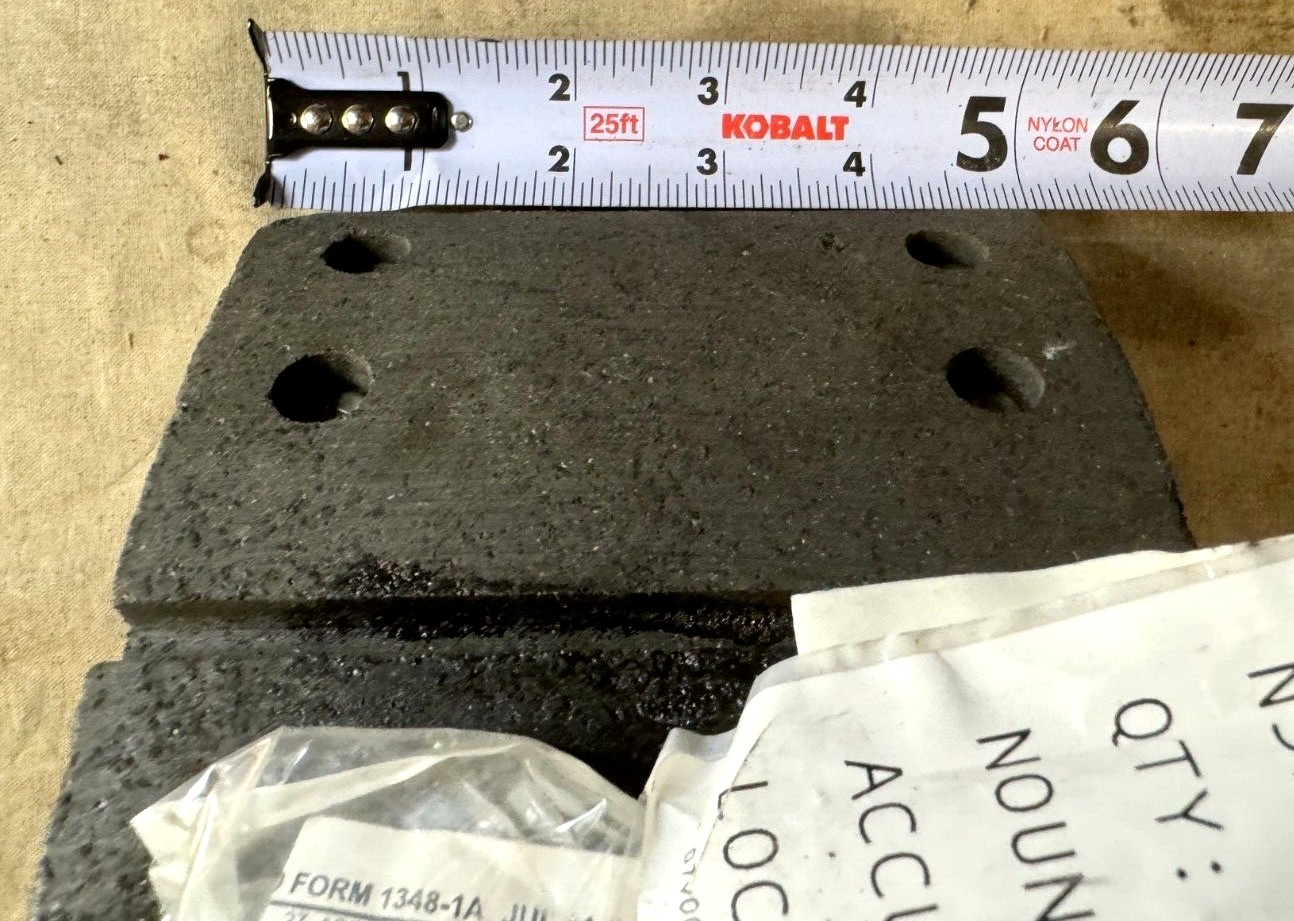 FMTV MERITOR A12232 BRAKE SHOE 3222-T-2230 A1 3222V2232 2530-01-510-3965