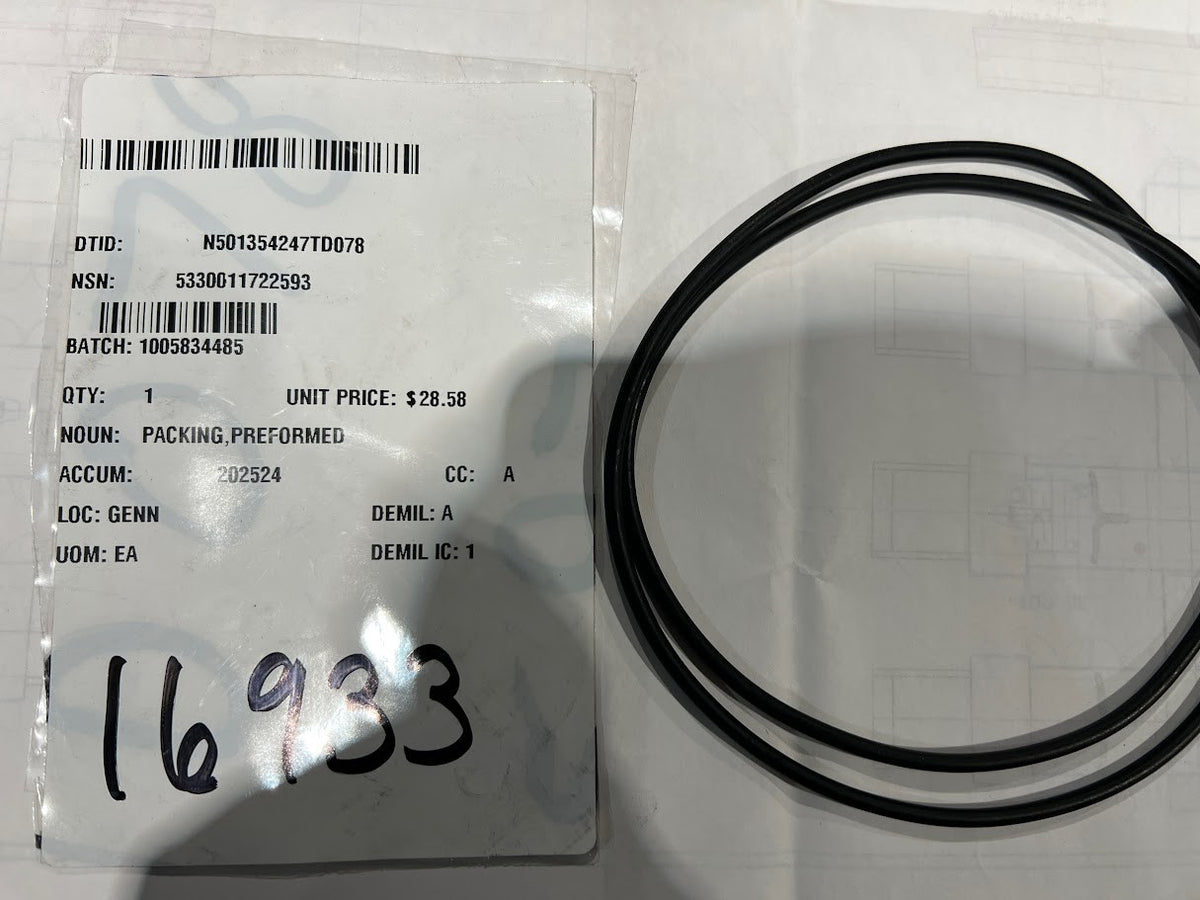 O-ring 5191009-1 NSN 5330-01-172-2593 - photo 2