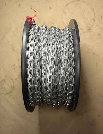 SEMI-TRAILER/TANK 106LB STRNGTH 100FT ZINC PLATED STEEL SASH CHAIN 4010015409438