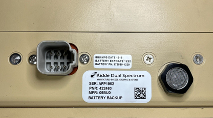 MRAP BATTERY STORAGE, BACK UP MODULE - 100 422463 4048505 6140-01-567-0238