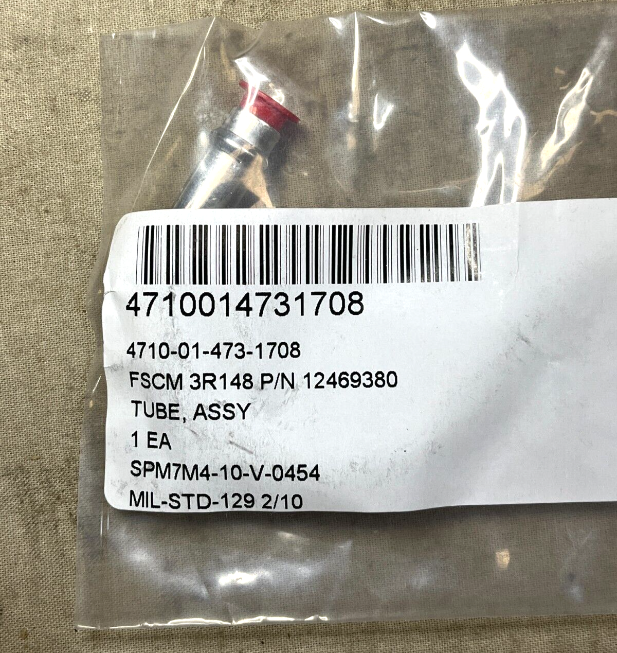 M998 HMMWV 12469380 OIL COOLER TRANSMISSION BENT TUBE EX4619 4710-01-473-1708