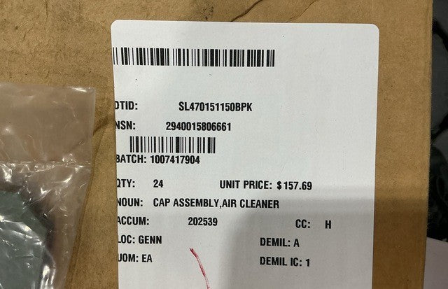 Cap Assy 250-00032-A10 NSN 2940-01-580-6661 - photo 5