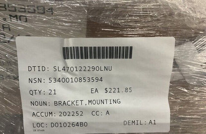 MILITARY M939 12256095 HOOD SUPPORT MOUNTING BRACKET 5340-01-085-3594