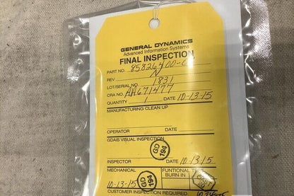 GENUINE ELECTROCRAFT E39ADD-1 INDUCTION MOTOR 85826400-01 NSN 6105-01-346-5128