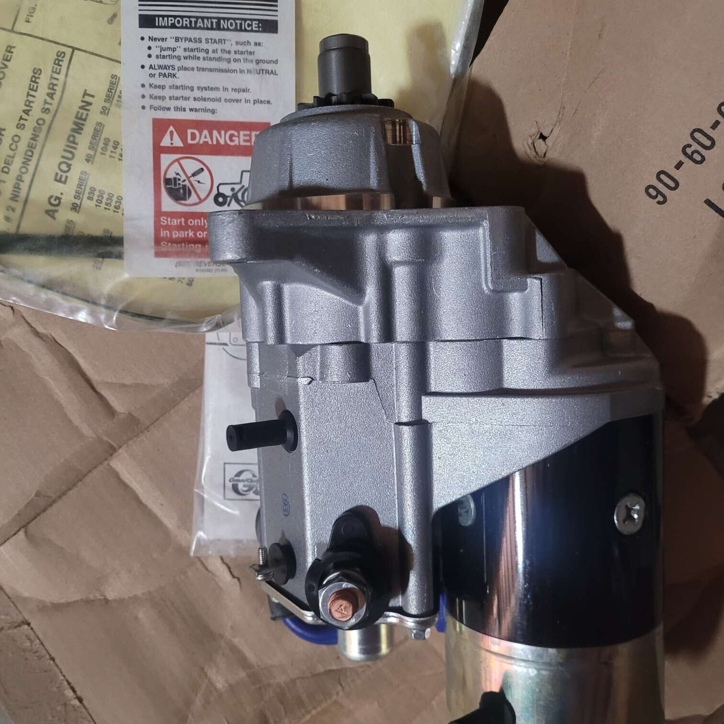 JOHN DEERE RE527367 STARTER ASSEMBLY OEM STARTER