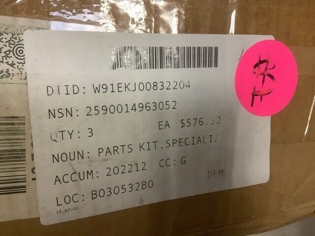 HEMTT M977 OSHKOSH  2590LTST-0021	 - AIR FILTER PARTS KIT 2590-01-496-3052