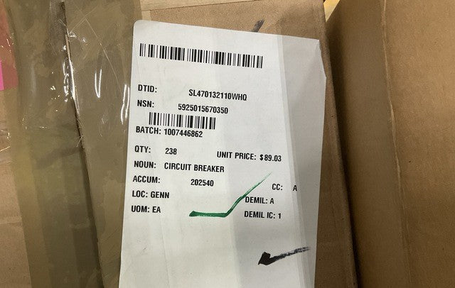 Circuit Breaker 3113733C1 NSN 5925-01-567-0350 - photo 2