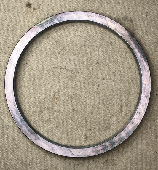 KNOX-CLASS FRIGATE D16130 SOFT STEEL SILVER PLAT SEAL RING 4820-00-316-4001 NOS