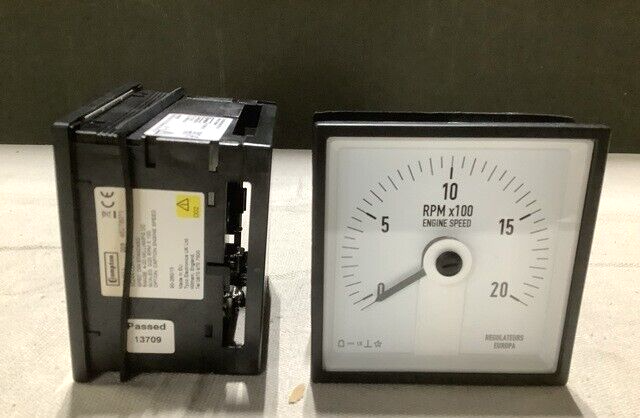 CROMPTON, MAN DIESEL 90-260/13 DIAL INDICATING PRESSURE GAGE 6620-01-640-6761