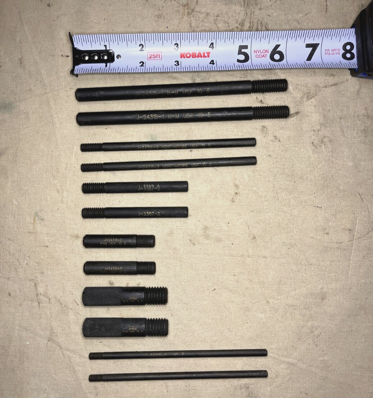 ALLISON HT700, C(LB)T750 & MT650 J24315 V700 GUIDE PIN SET E315 5120-01-115-1163