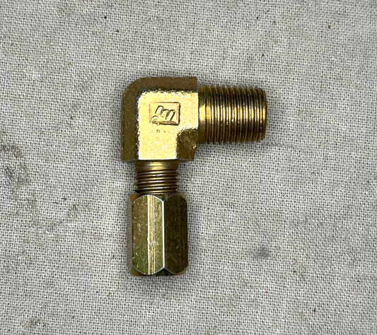 NEW M60A1 & M48A5, M60 TANK MATKOR MS51815-1 PIPE TO TUBE ELBOW 4730-00-944-7049