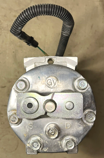 GENUINE SANDEN U4052 MRAP REFRIGERATION A/C COMPRESSOR R134A 1992-RR3 24V