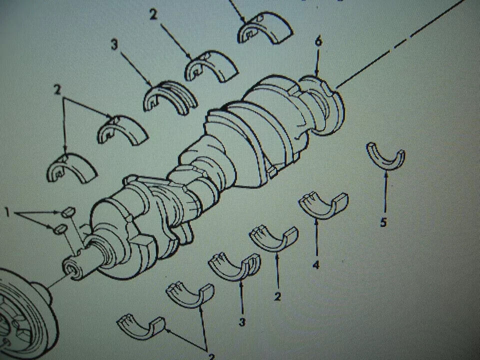 M998 HMMWV HUMMER H1 CUCV 23500111 SLEEVE BEARING 0.026 MM 3120-01-175-3813