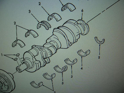 M998 HMMWV HUMMER H1 CUCV 23500111 SLEEVE BEARING 0.026 MM 3120-01-175-3813