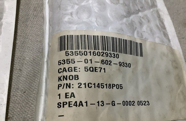 Knob 21C14518P05 NSN 5355-01-602-9330 - photo 2