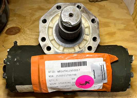 HEMTT TRUCK R.H. SHEPPARD 1323390 STEERING GEAR 492SBR4 7536814 2530-01-170-0748