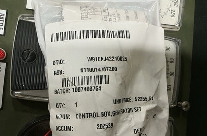 Control Box 13230E6220 NSN 6110-01-478-7200 - photo 7