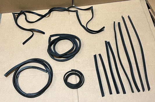 15 PIECE CAB WEATHER SEAL KIT FOR M35, M54, AND M809 5 TON SERIES TRUCKS