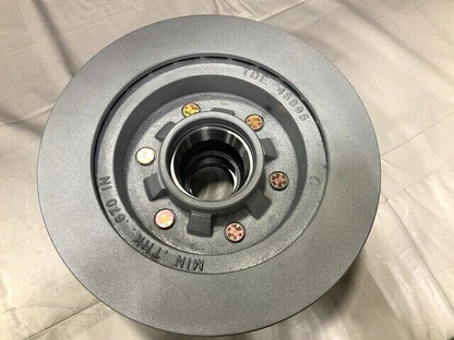TRAILER BOAT TDE 46895X 12'' INTEGRAL DISC BRAKE ROTOR HUB 2530-01-642-5643