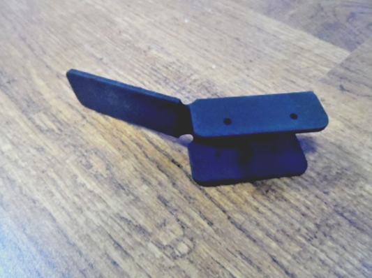 HMMWV 4 Man Soft Top Reinforcement Bracket C Pillar LH 12447123-1