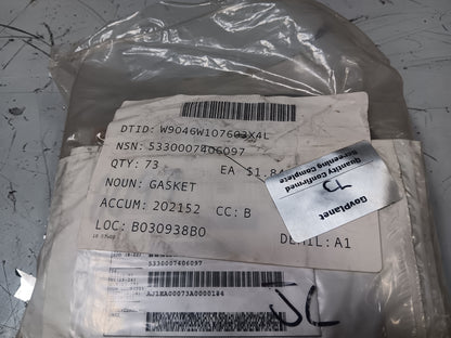 AGCO Corp 74396318 Gasket - NSN 5330-00-740-6097 - inventory label