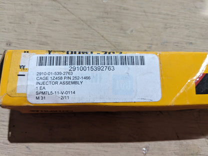 Caterpillar Inc 252-1466 Injector Assembly, Fuel - NSN 2910-01-539-2763 - inventory label