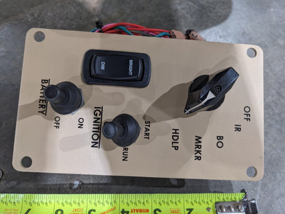 General Dynamics Land Systems 10014109 Vehicular Operation Panel - NSN 2510-01-574-3735 - photo 1