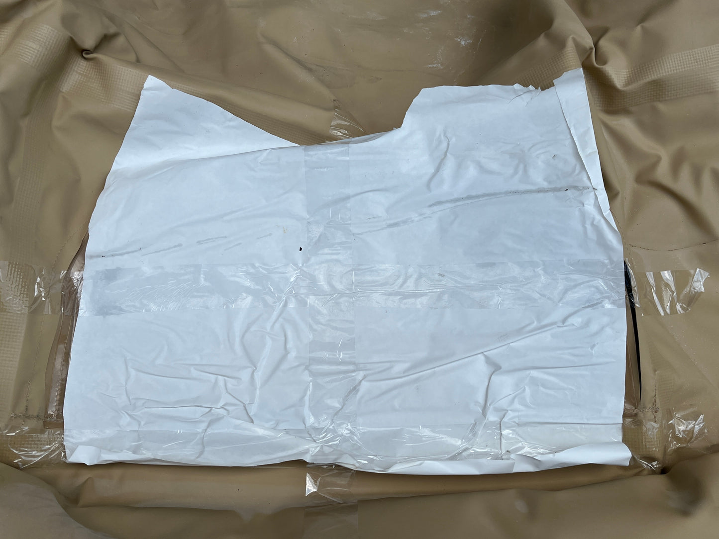M35A2 TAN VINYL CAB COVER 2540-01-435-0126 123450214-2