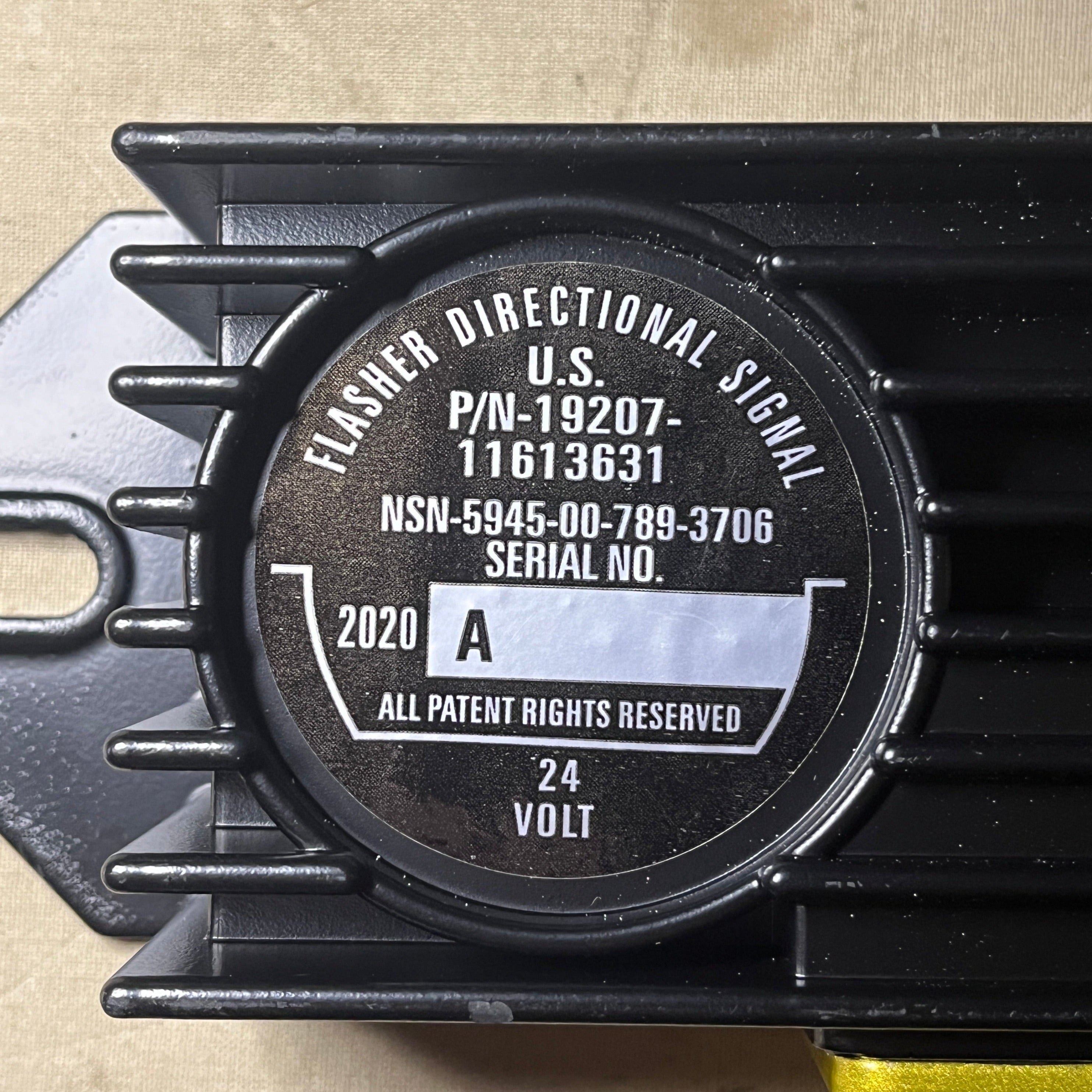 24 Volt Flasher Turn Signal For M-Series Military Trucks - M35A2, M939, HMMWV (OEM 11613631)