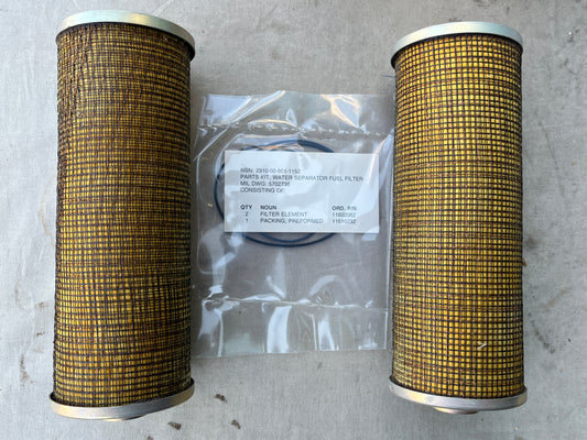 5702738 4330-00-801-1152 FUEL FILTER PARTS KIT M60 SECONDARY