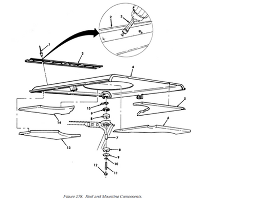 HMMWV HUMVEE M998 M1114 ECT HARD TOP MOUNTING HARDWARE