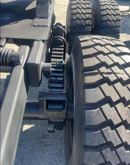 Fifth Wheel Dolly Converter Tandem Axle Dolly 8 Wheels W/ Tongue
