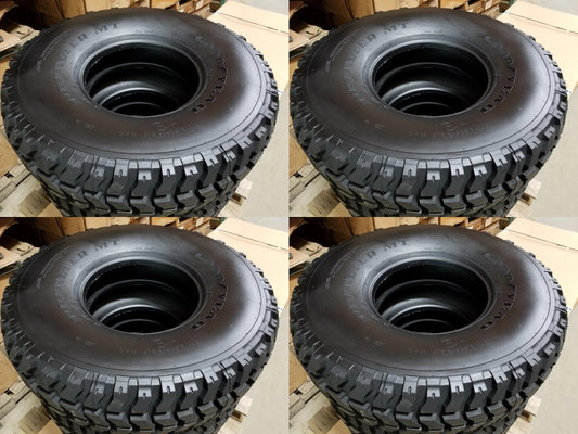 SET OF 4 NEW HUMVEE HMMWV TIRE WITH GOODYEAR M998 HUMMER H1 37X12.5X16.5 RADIAL