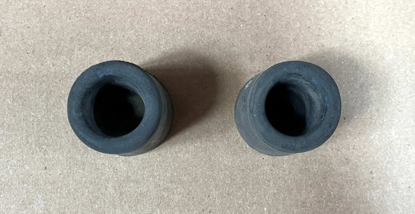 M998 HMMWV WINDSHIELD FRAME FOLD-DOWN RUBBER BUMPER PAIR 12338824 / 5340-01-185-0404