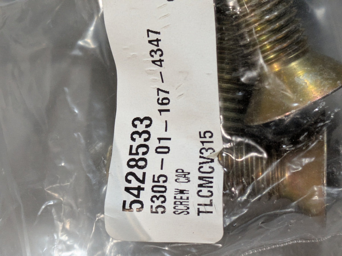 Naval Sea Systems Command 5428533 Socket Head Cap Screw - NSN 5305-01-167-4347 - inventory label