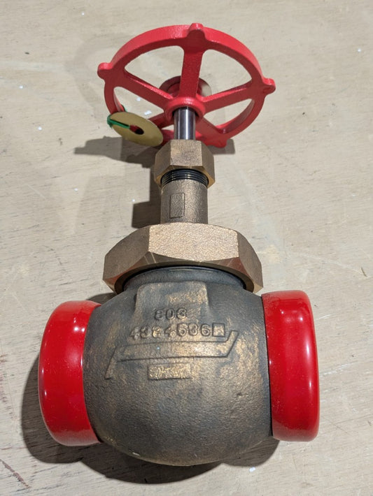 Naval Ship Systems Command 803-4384536-76B2 Globe Valve - NSN 4820-01-262-9337 - photo 1