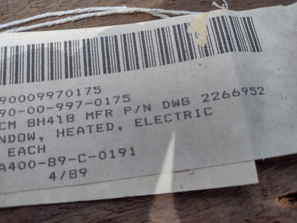 Cornell-Carr Co., Inc. CC1071A2 Heated Electric Window - NSN 2090-00-997-0175 - photo 1