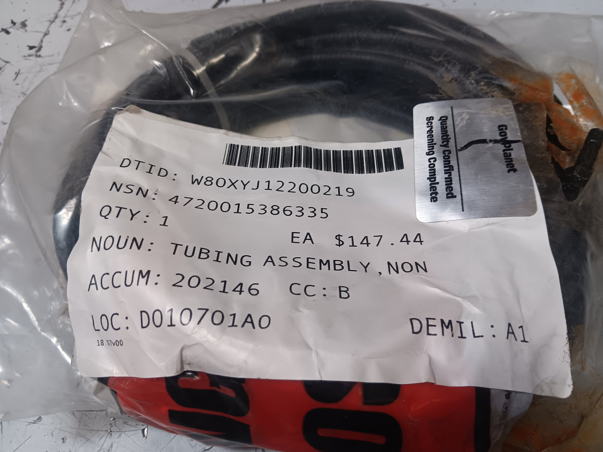 Independent Rough Terrain Center LLC 924160.0011 Nonmetallic Tubing Assembly - NSN 4720-01-538-6335 - inventory label