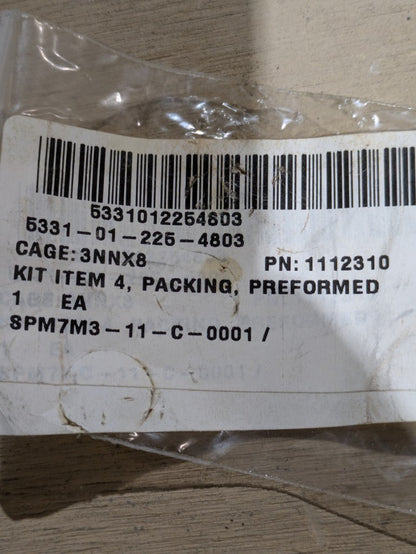 Pall Corp 1112310 O-Ring - NSN 5331-01-225-4803 - inventory label