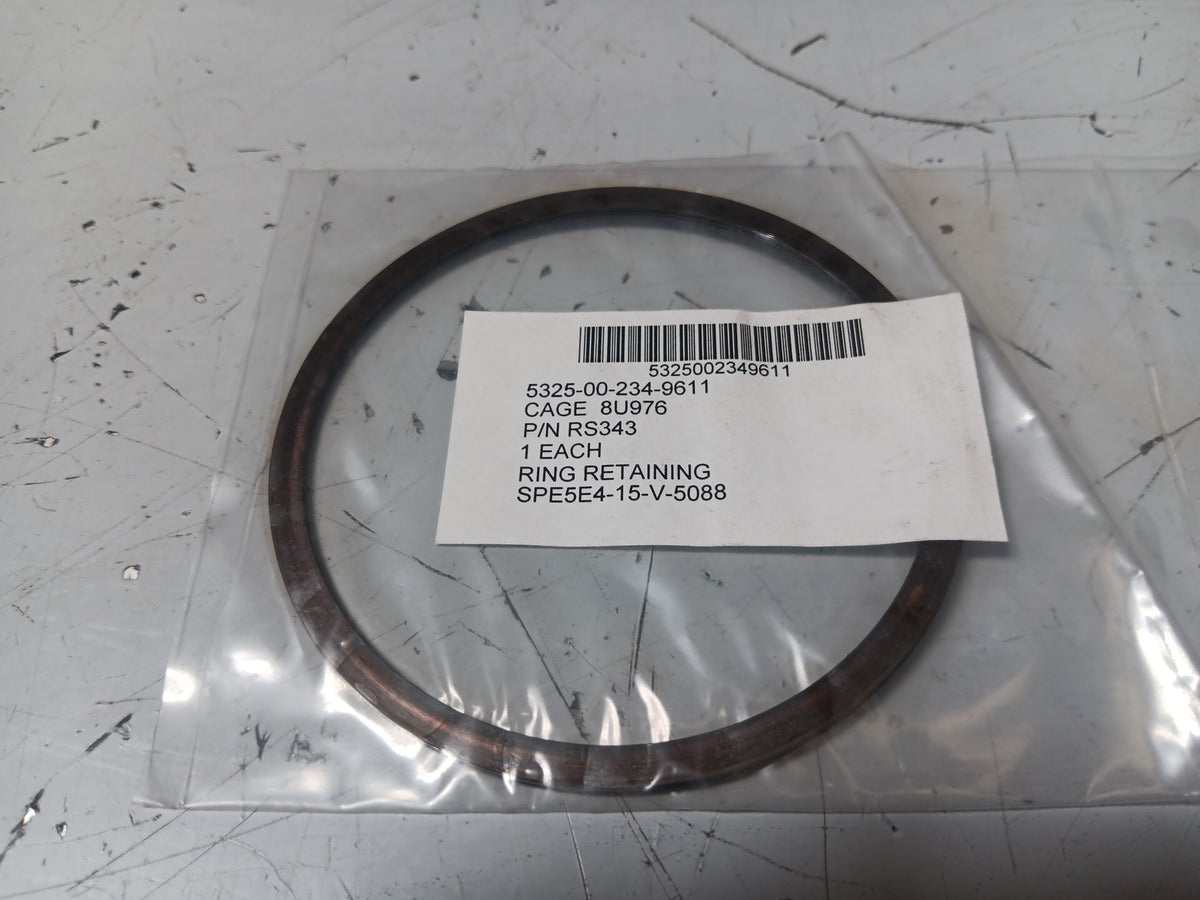 Spirolox RS343 Retaining Ring - NSN 5325-00-234-9611 - photo 1
