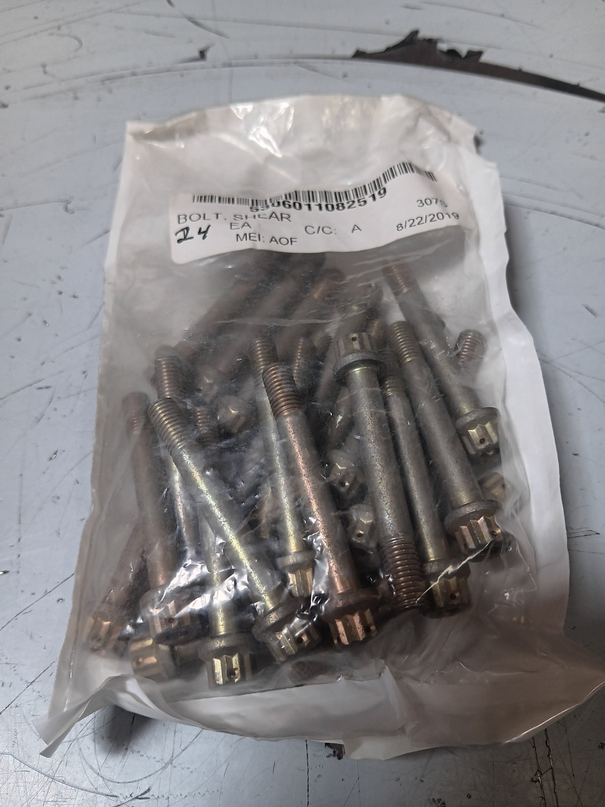 National Aerospace Standards NAS624H22 Shear Bolt - NSN 5306-01-108-2519 - photo 1