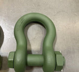 MILITARY LIFTING SHACKLE MRAP HMMWV M939 FMTV 12328579 3819274 TOW SHACKLE 1-3/8" 21 TON NOS
